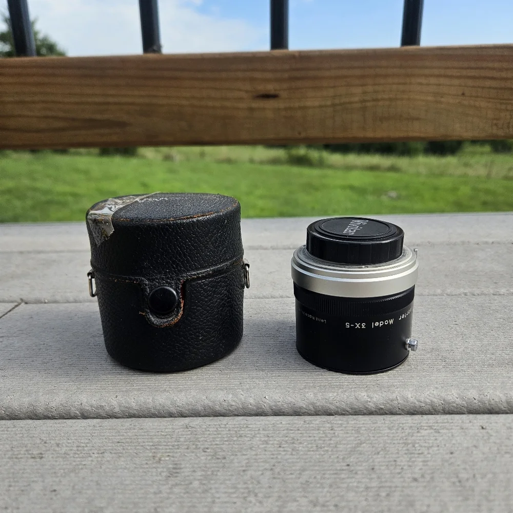 Vivitar Automatic Teleconverter 3x-5 Made in Japan - Minolta mount with Case